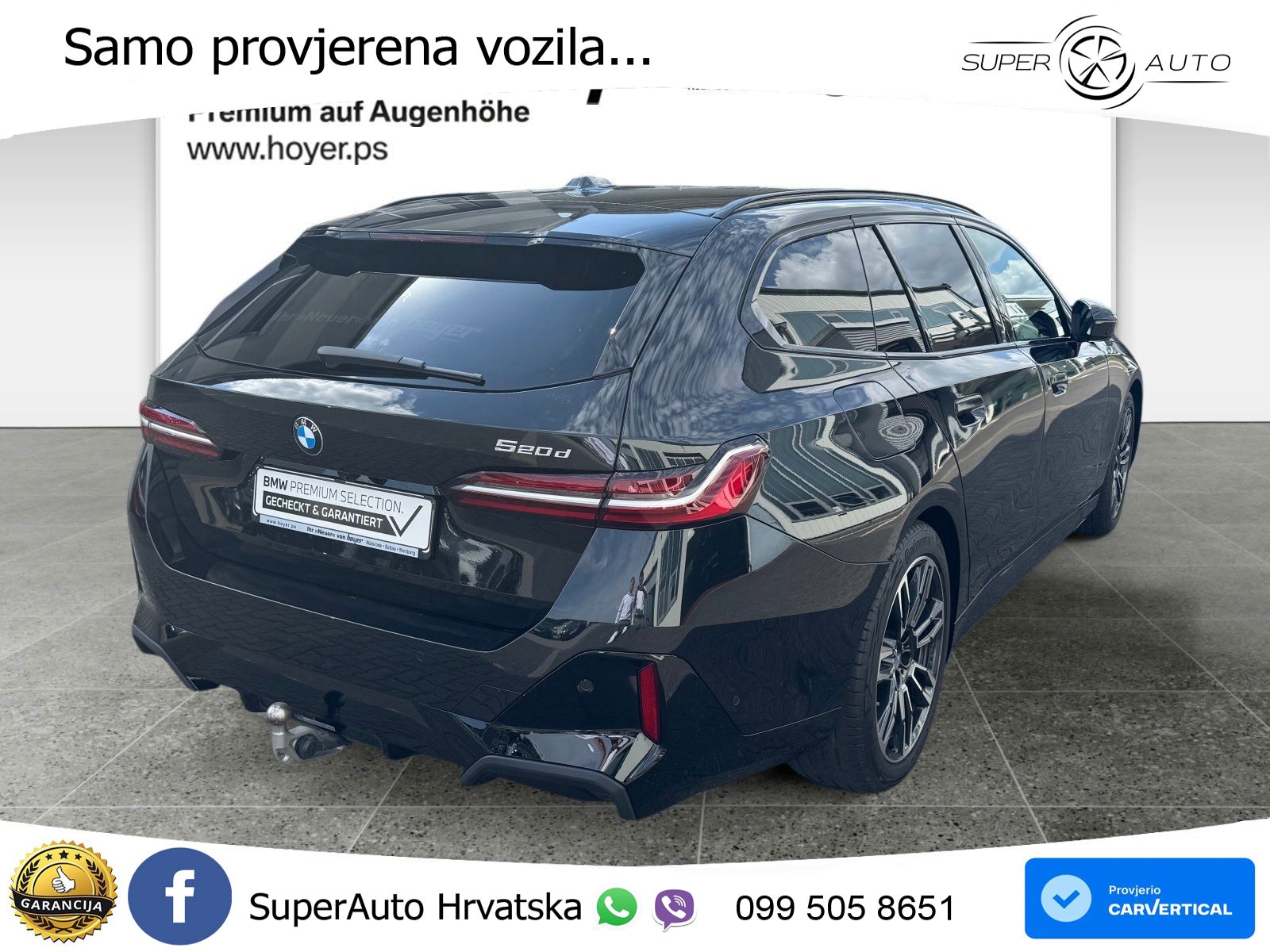 BMW 520d Touring (197 KS) Steptronic M Sport ACC+HEAD+4xGR SJED+360+PANO