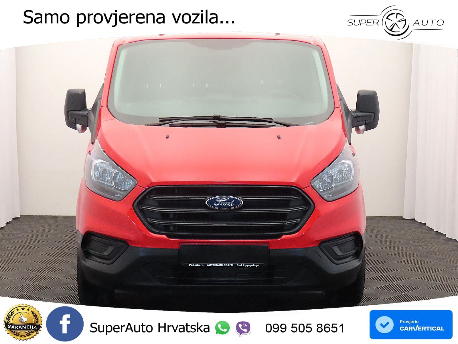 Ford Transit Custom Kasten 280 L1 (Klima, 1. Hand) 105 KS