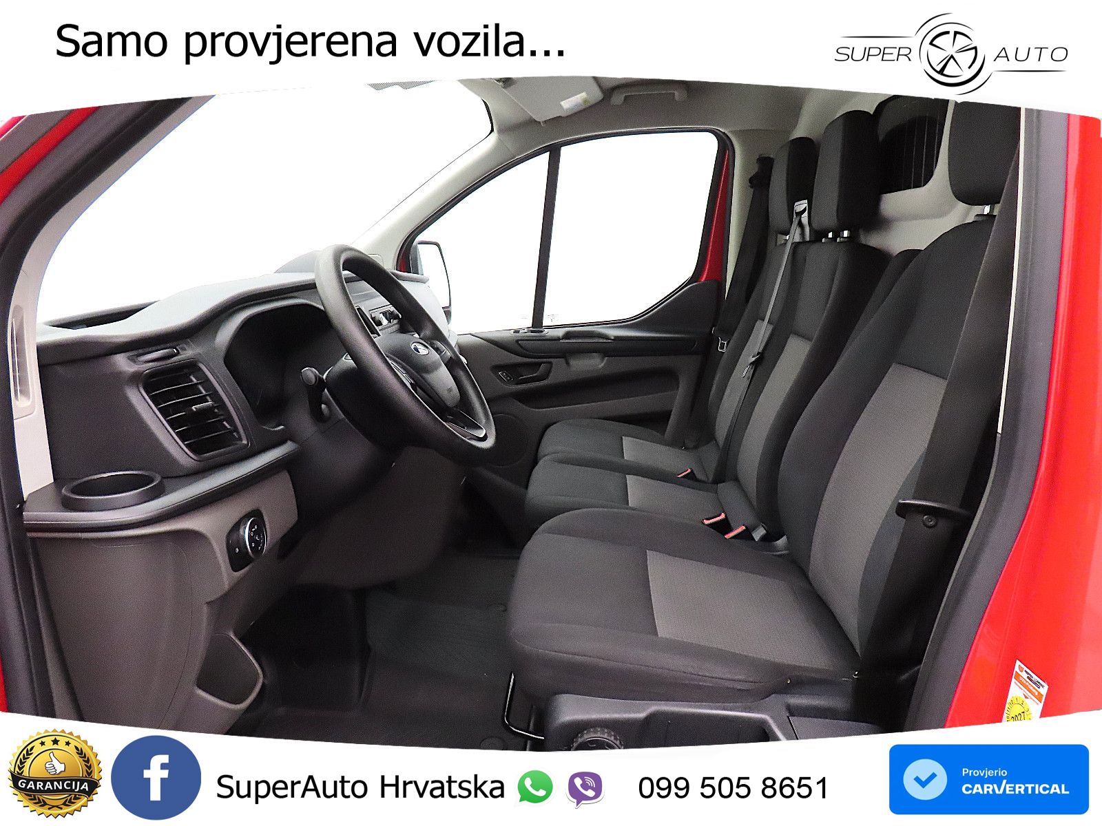 Ford Transit Custom Kasten 280 L1 (Klima, 1. Hand) 105 KS
