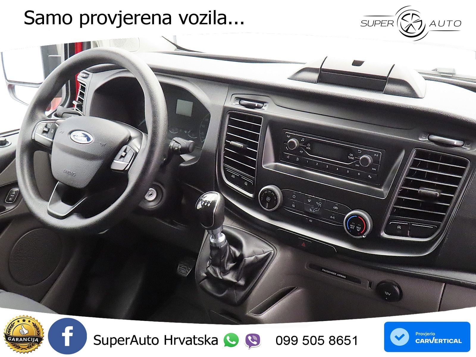 Ford Transit Custom Kasten 280 L1 (Klima, 1. Hand) 105 KS