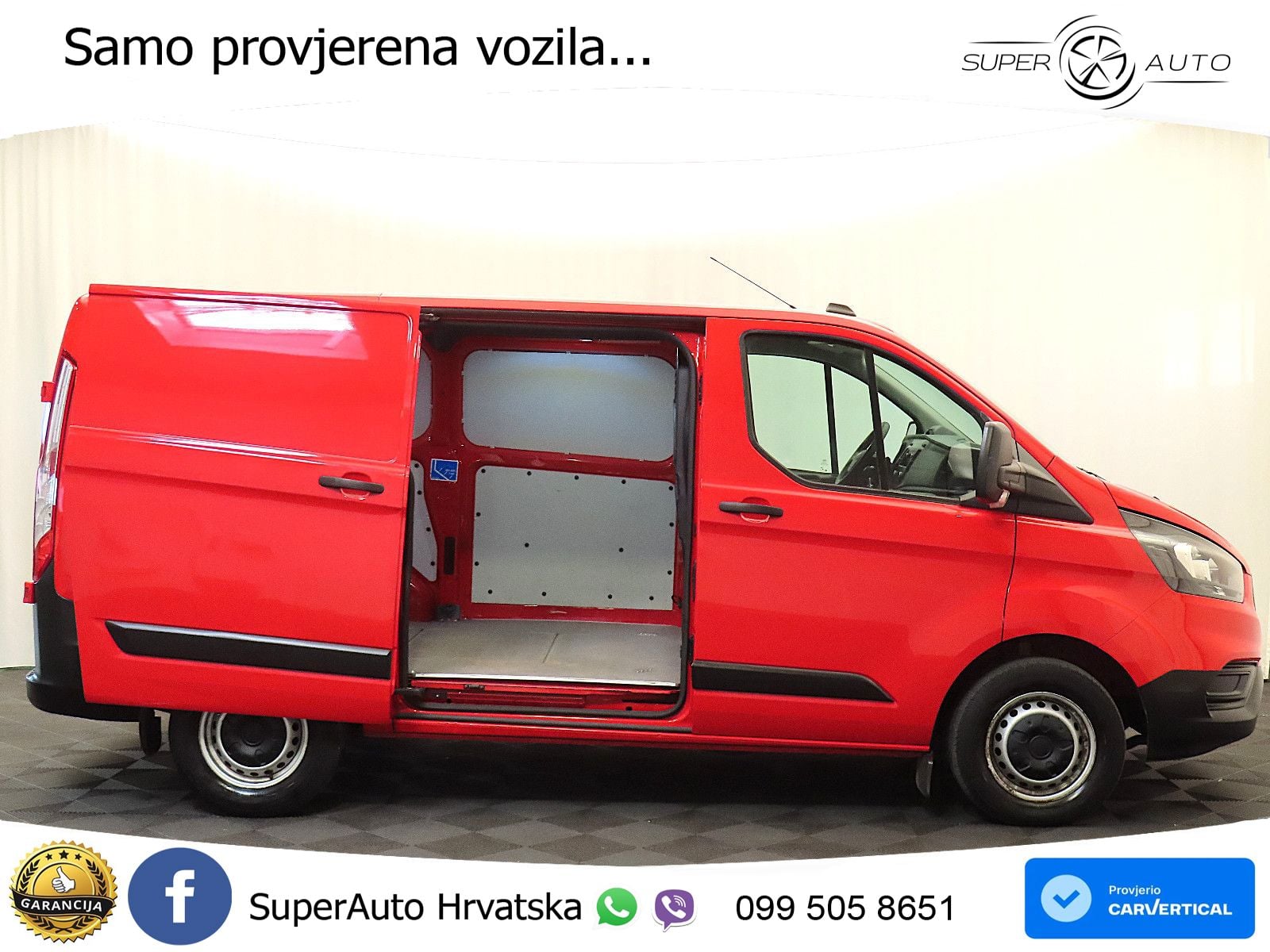 Ford Transit Custom Kasten 280 L1 (Klima, 1. Hand) 105 KS