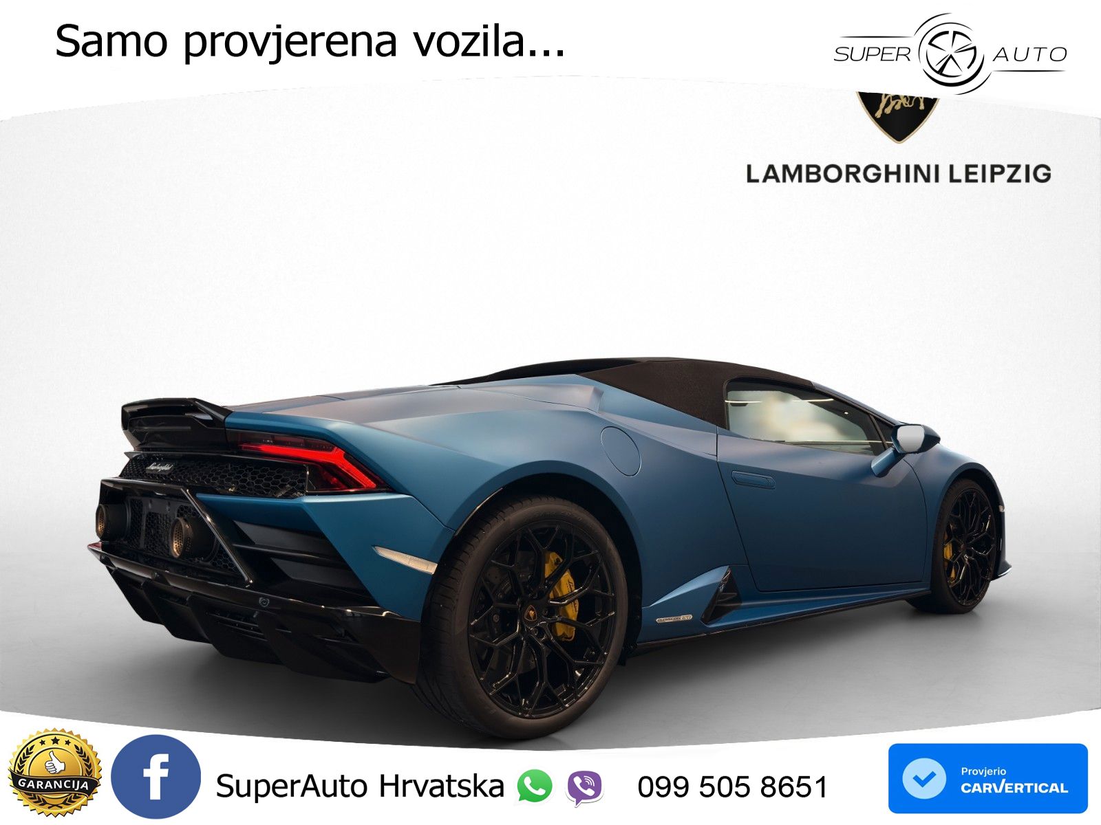 Lamborghini Huracan EVO Spyder 5.2 V10 (640 KS) AWD DCT