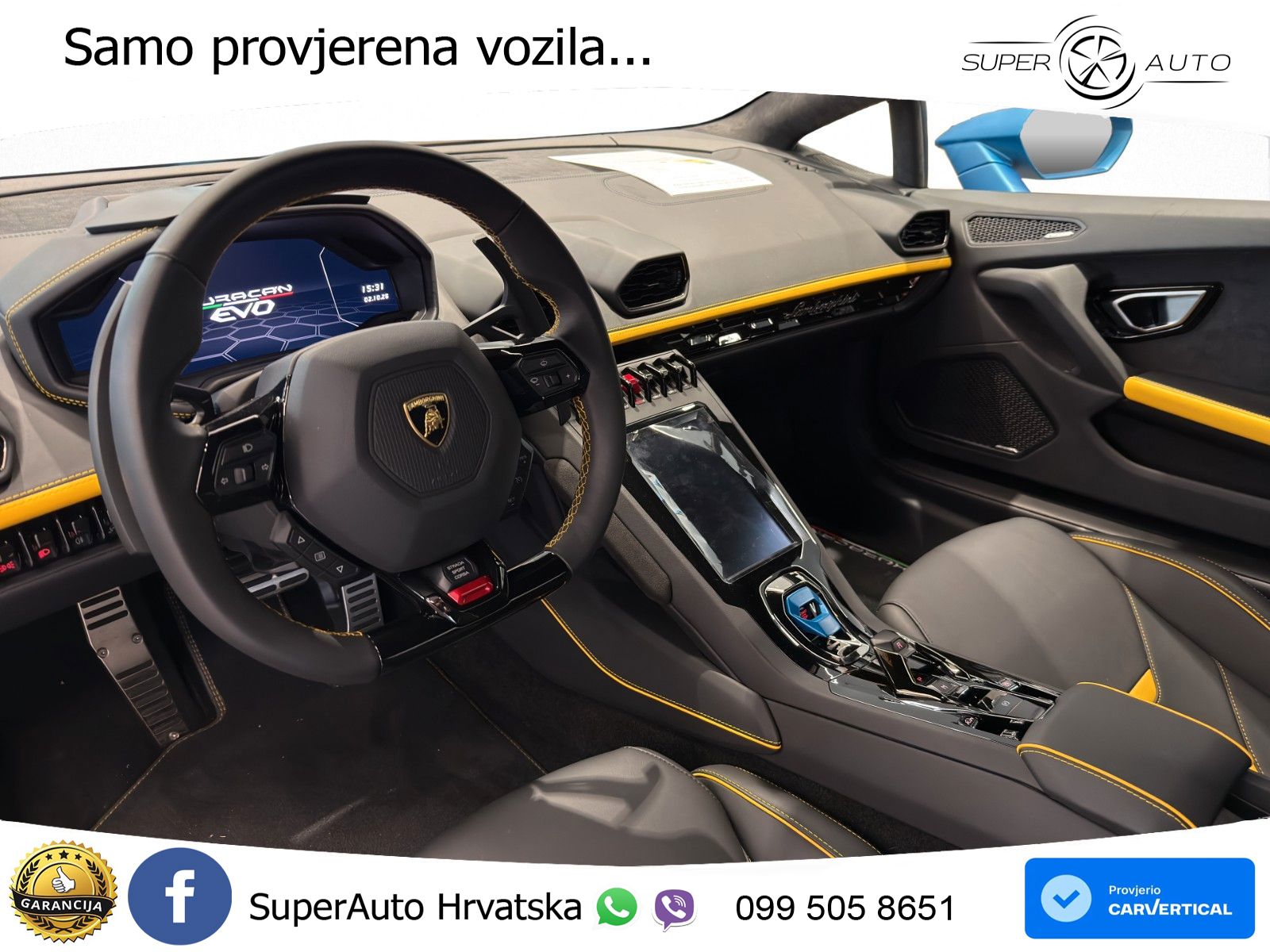 Lamborghini Huracan EVO Spyder 5.2 V10 (640 KS) AWD DCT