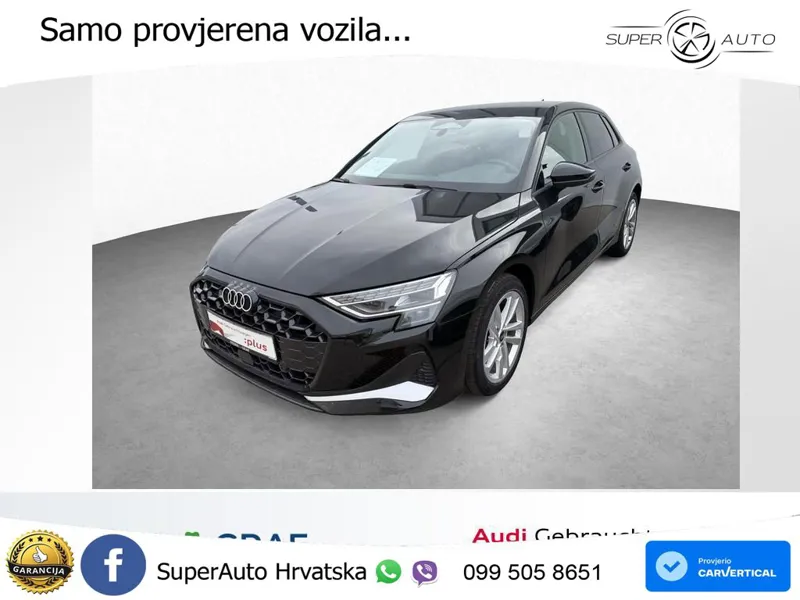 Audi A3 35 TFSI (150 KS) advanced LED+GR SJED+ACC