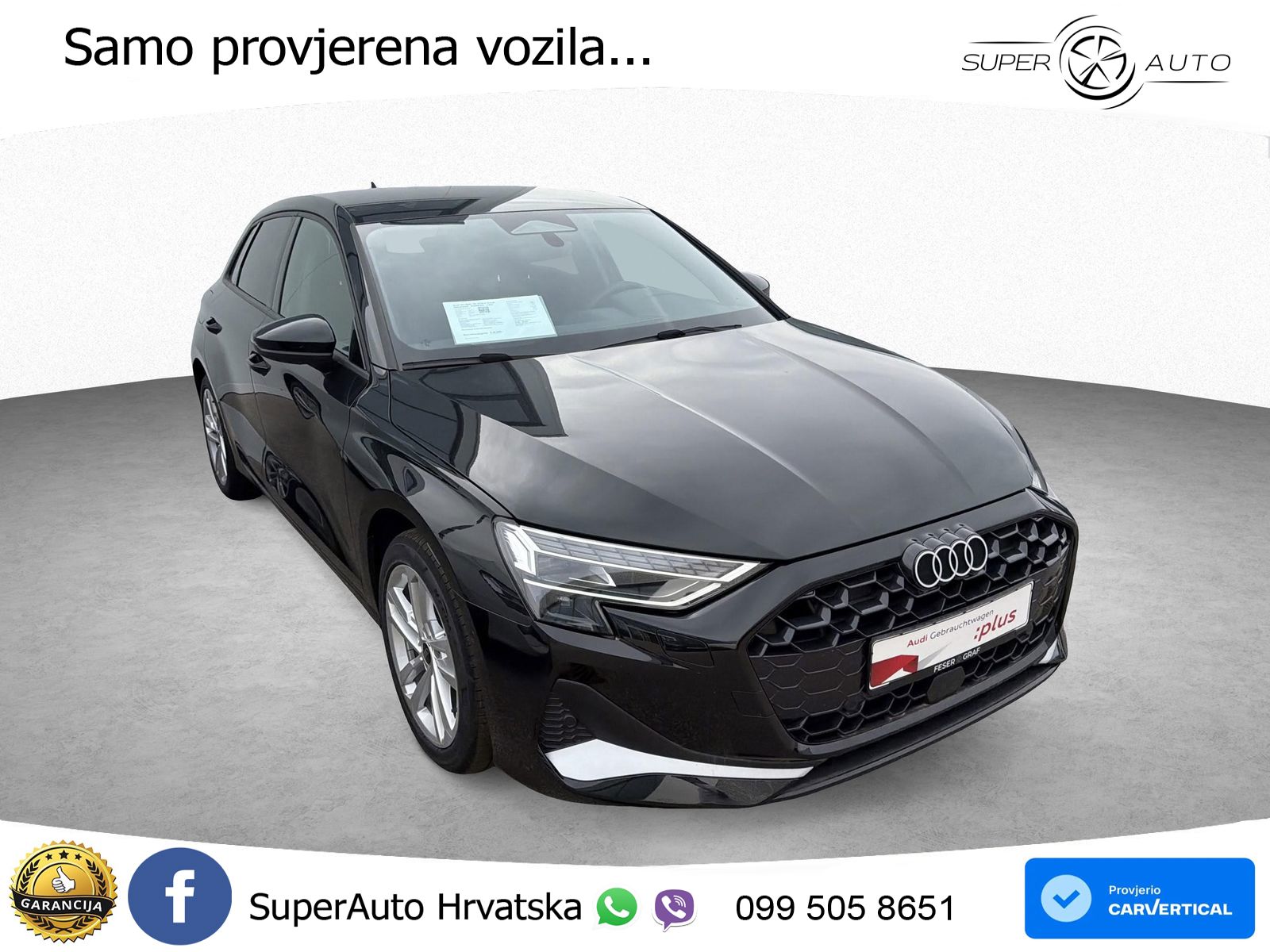 Audi A3 35 TFSI (150 KS) advanced LED+GR SJED+ACC