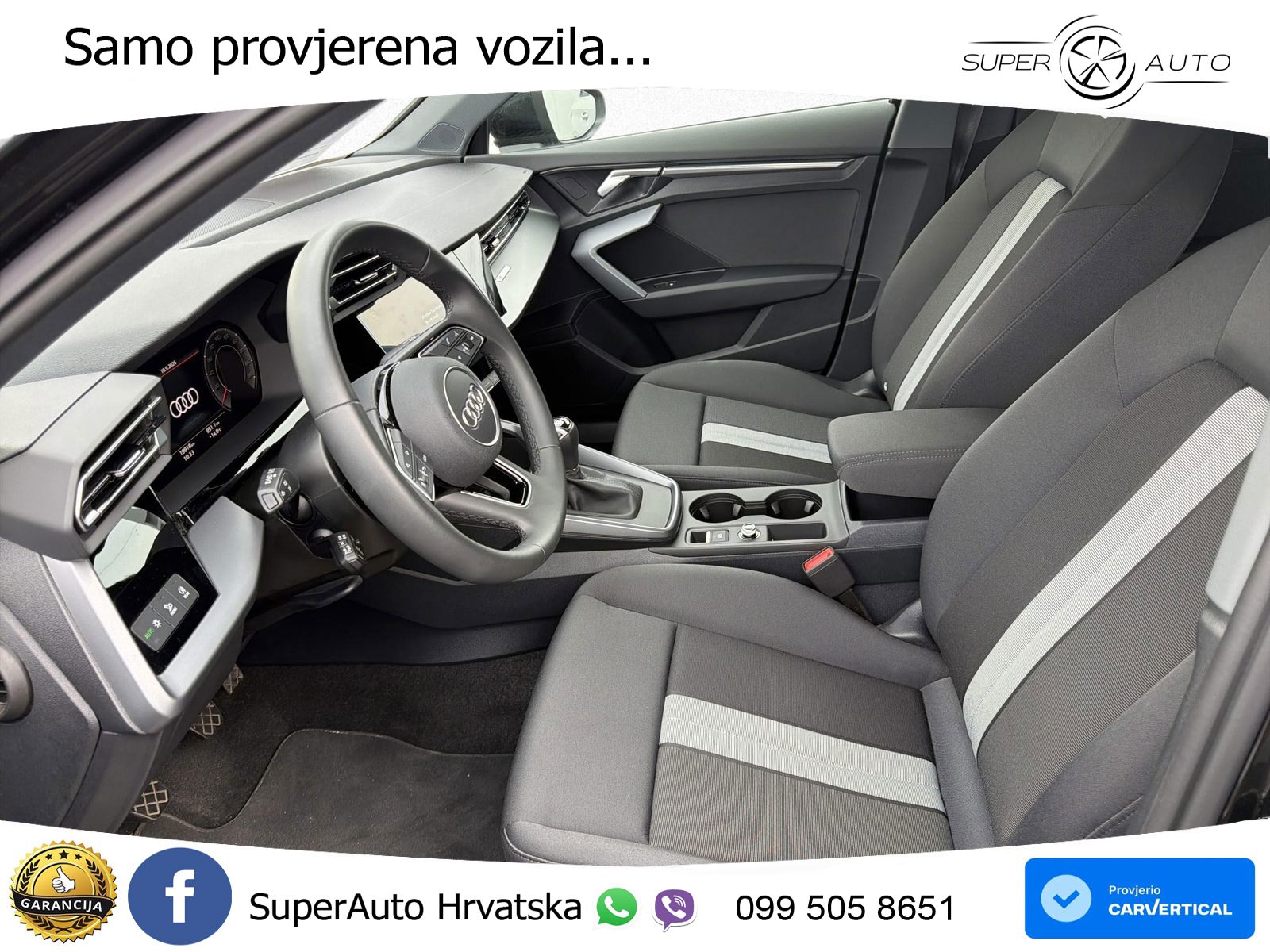 Audi A3 35 TFSI (150 KS) advanced LED+GR SJED+ACC