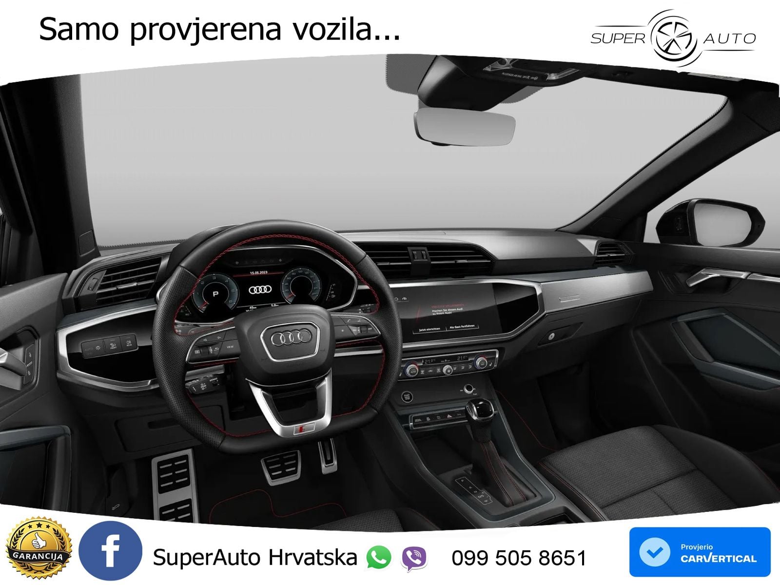 Audi Q3 Sportback 40 TDI (200 KS) quattro S tronic S line MATRIX+GR SJED+KAM