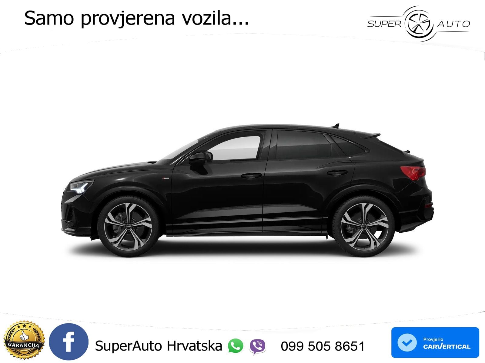 Audi Q3 Sportback 40 TDI (200 KS) quattro S tronic S line MATRIX+GR SJED+KAM