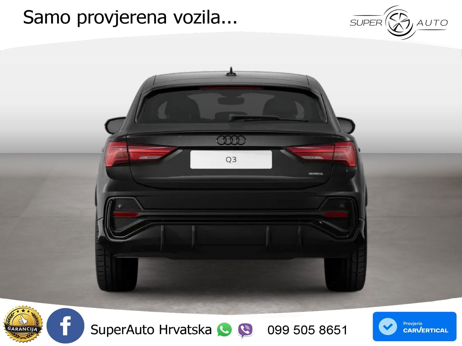 Audi Q3 Sportback 40 TDI (200 KS) quattro S tronic S line MATRIX+GR SJED+KAM