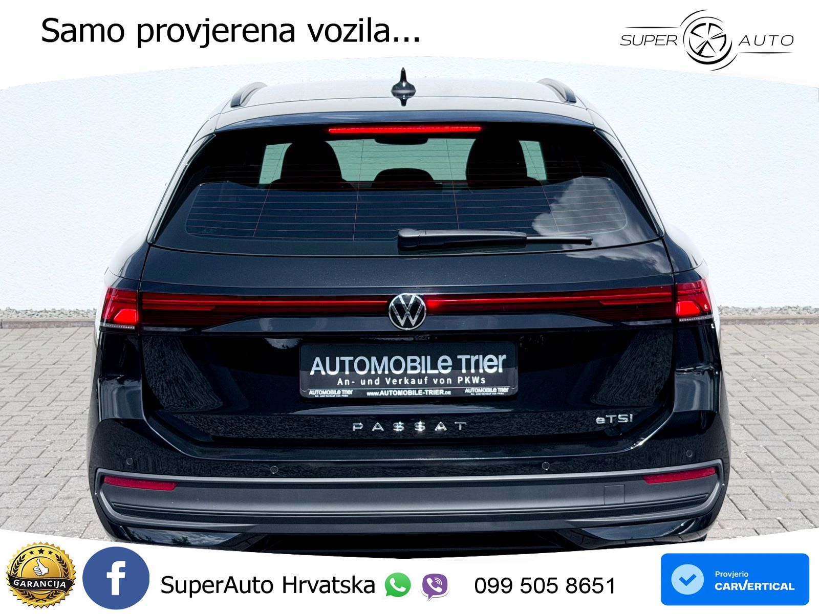 Volkswagen Passat Variant 1.5 eTSI (150 KS) DSG LED+GR SJED+ACC