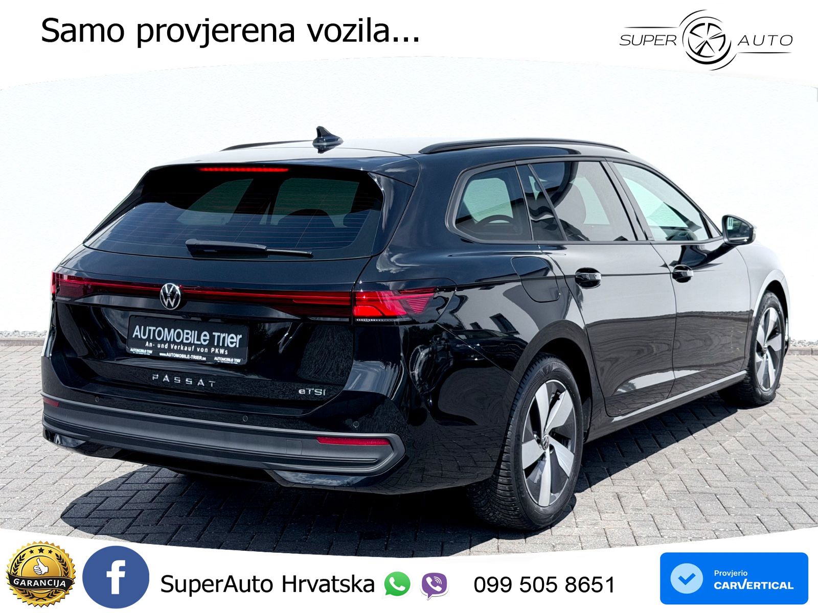 Volkswagen Passat Variant 1.5 eTSI (150 KS) DSG LED+GR SJED+ACC