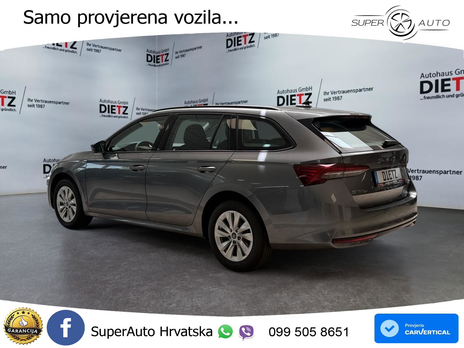 Škoda Octavia Combi 1.5 TSI (150 KS) DSG Selection LED+GR SJED+ACC