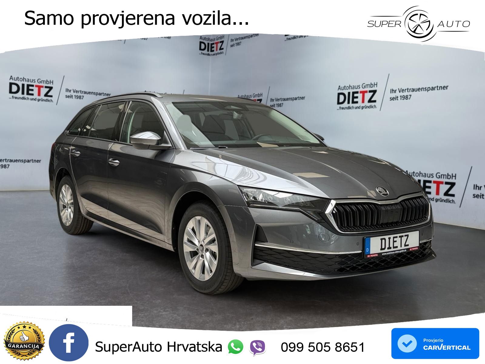 Škoda Octavia Combi 1.5 TSI (150 KS) DSG Selection LED+GR SJED+ACC