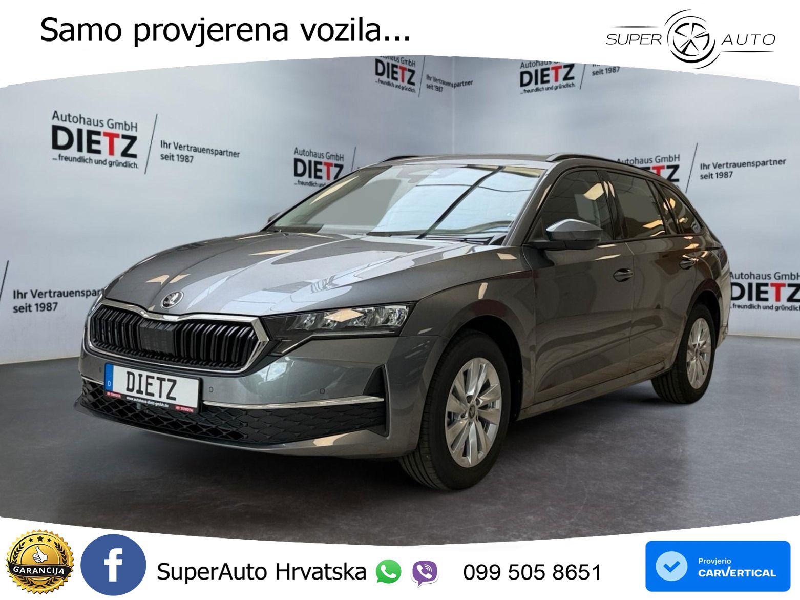 Škoda Octavia Combi 1.5 TSI (150 KS) DSG Selection LED+GR SJED+ACC