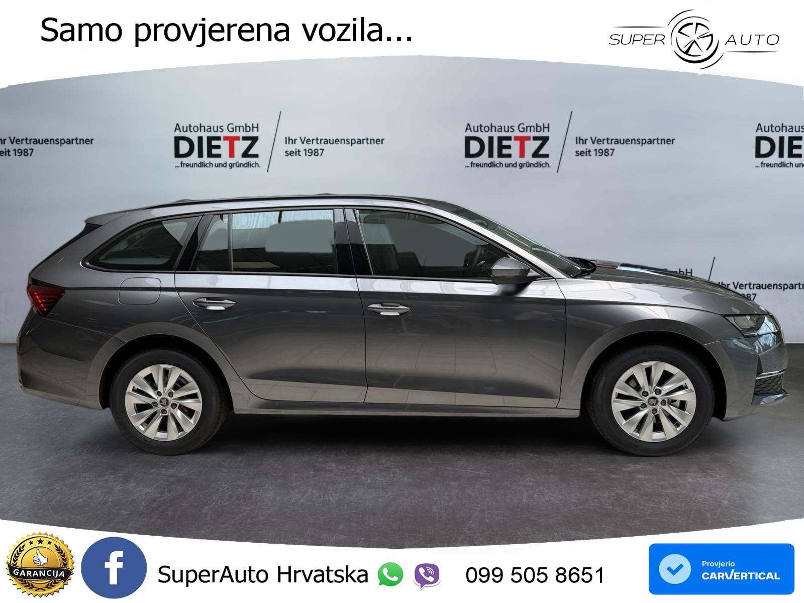 Škoda Octavia Combi 1.5 TSI (150 KS) DSG Selection LED+GR SJED+ACC