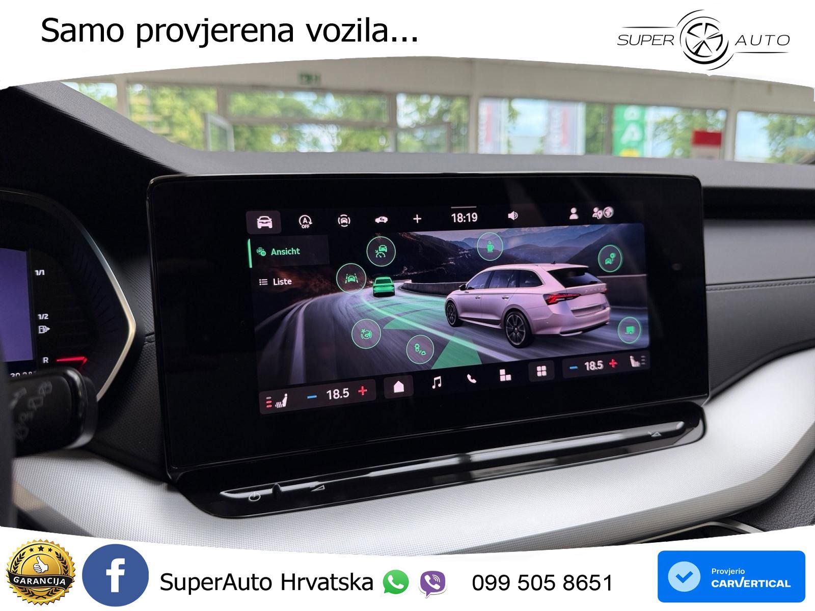 Škoda Octavia Combi 1.5 TSI (150 KS) DSG Selection LED+GR SJED+ACC
