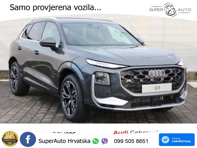 Audi Q3 1.5 TFSIe (272 KS) S tronic S line LED+GR SJED+ACC