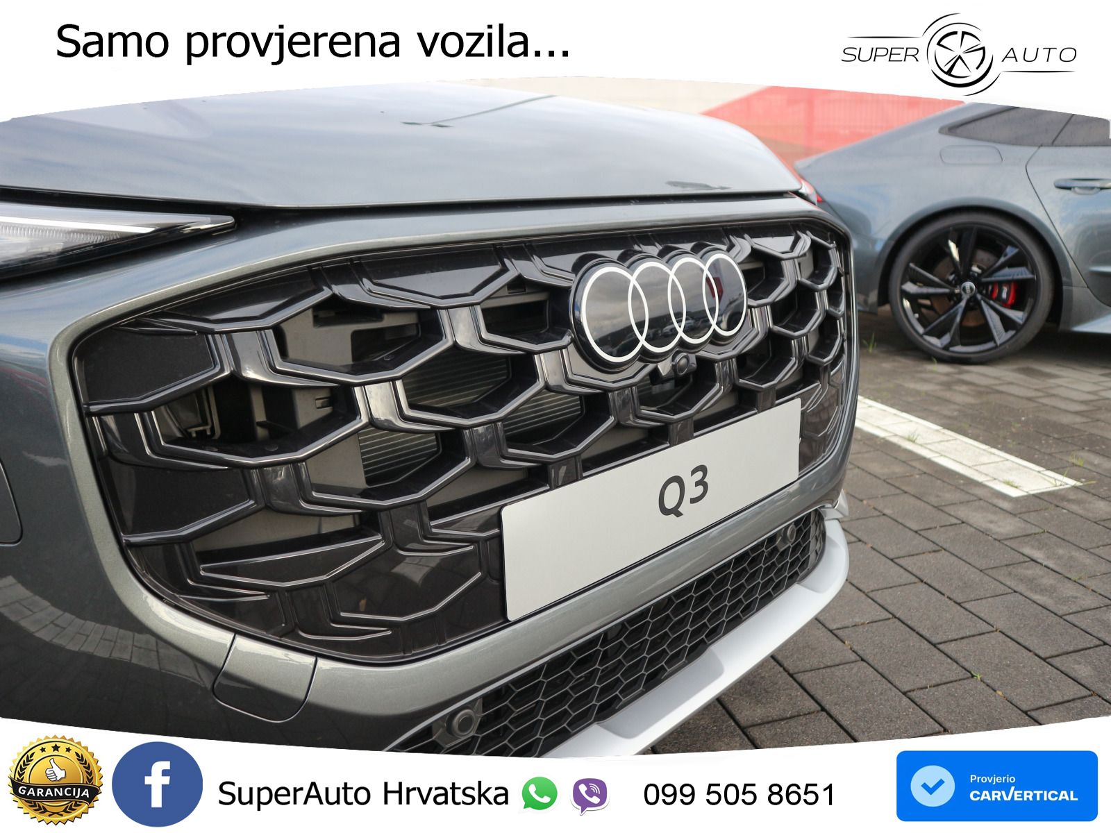 Audi Q3 1.5 TFSIe (272 KS) S tronic S line LED+GR SJED+ACC