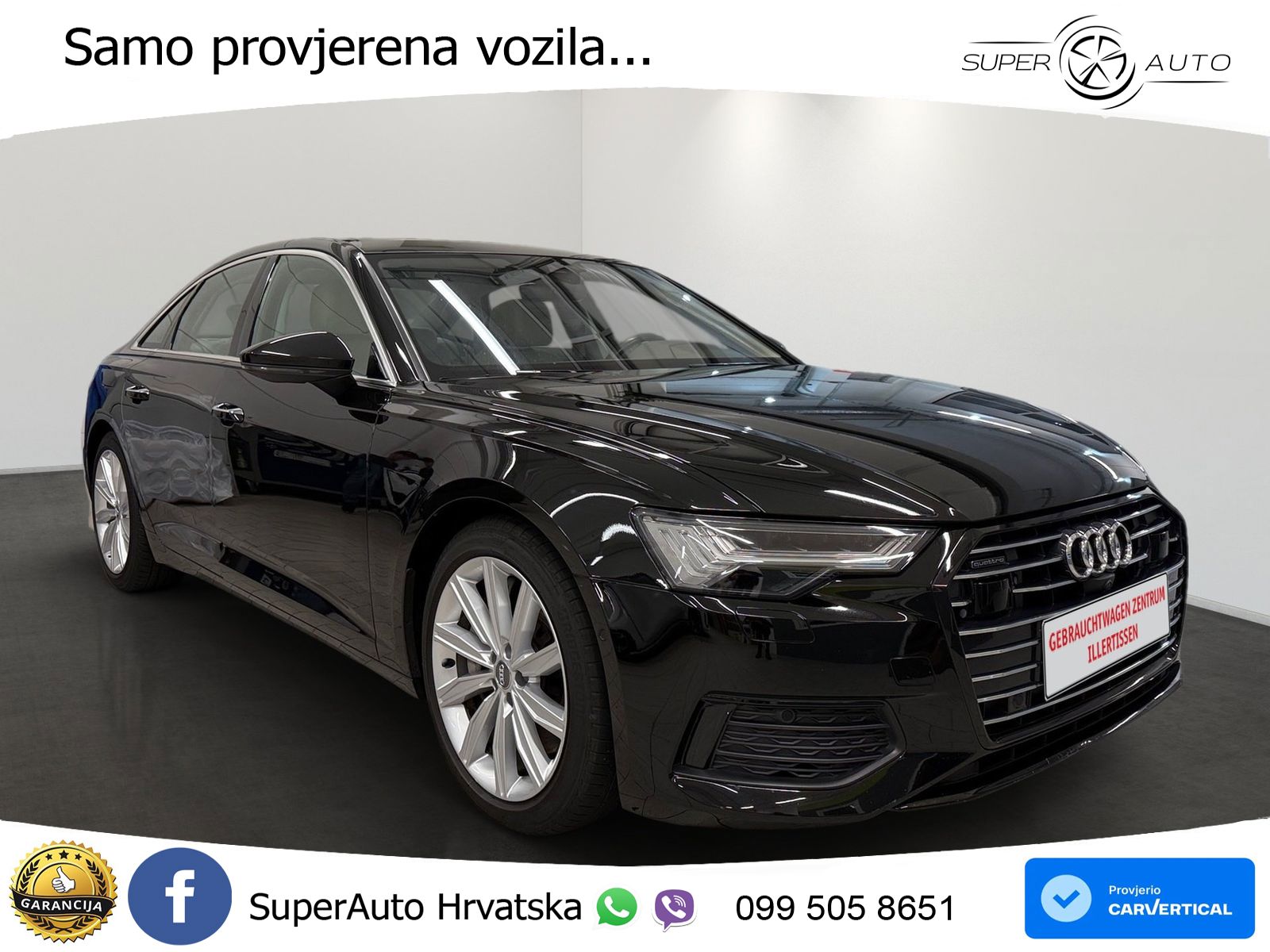 Audi A6 55 TFSI V6 (340 KS) quattro S tronic MATRIX+GR SJED+KAM