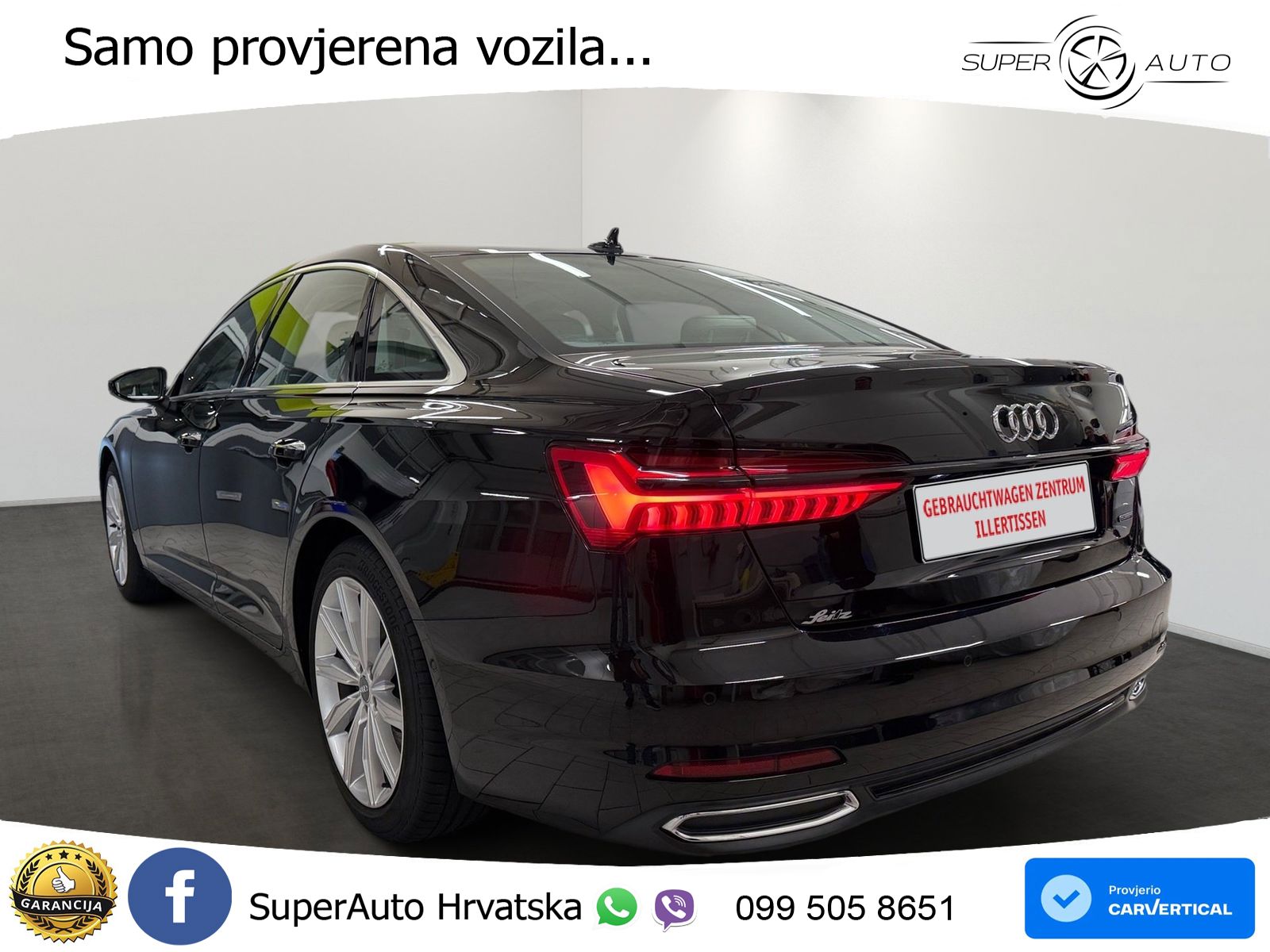 Audi A6 55 TFSI V6 (340 KS) quattro S tronic MATRIX+GR SJED+KAM