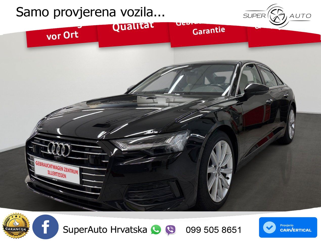 Audi A6 55 TFSI V6 (340 KS) quattro S tronic MATRIX+GR SJED+KAM