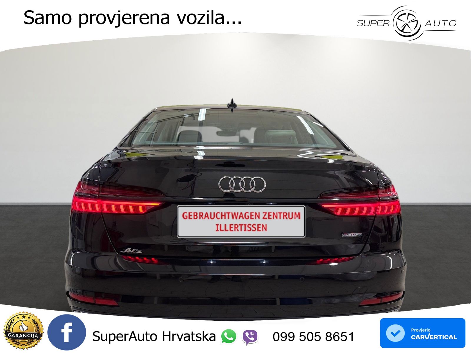 Audi A6 55 TFSI V6 (340 KS) quattro S tronic MATRIX+GR SJED+KAM