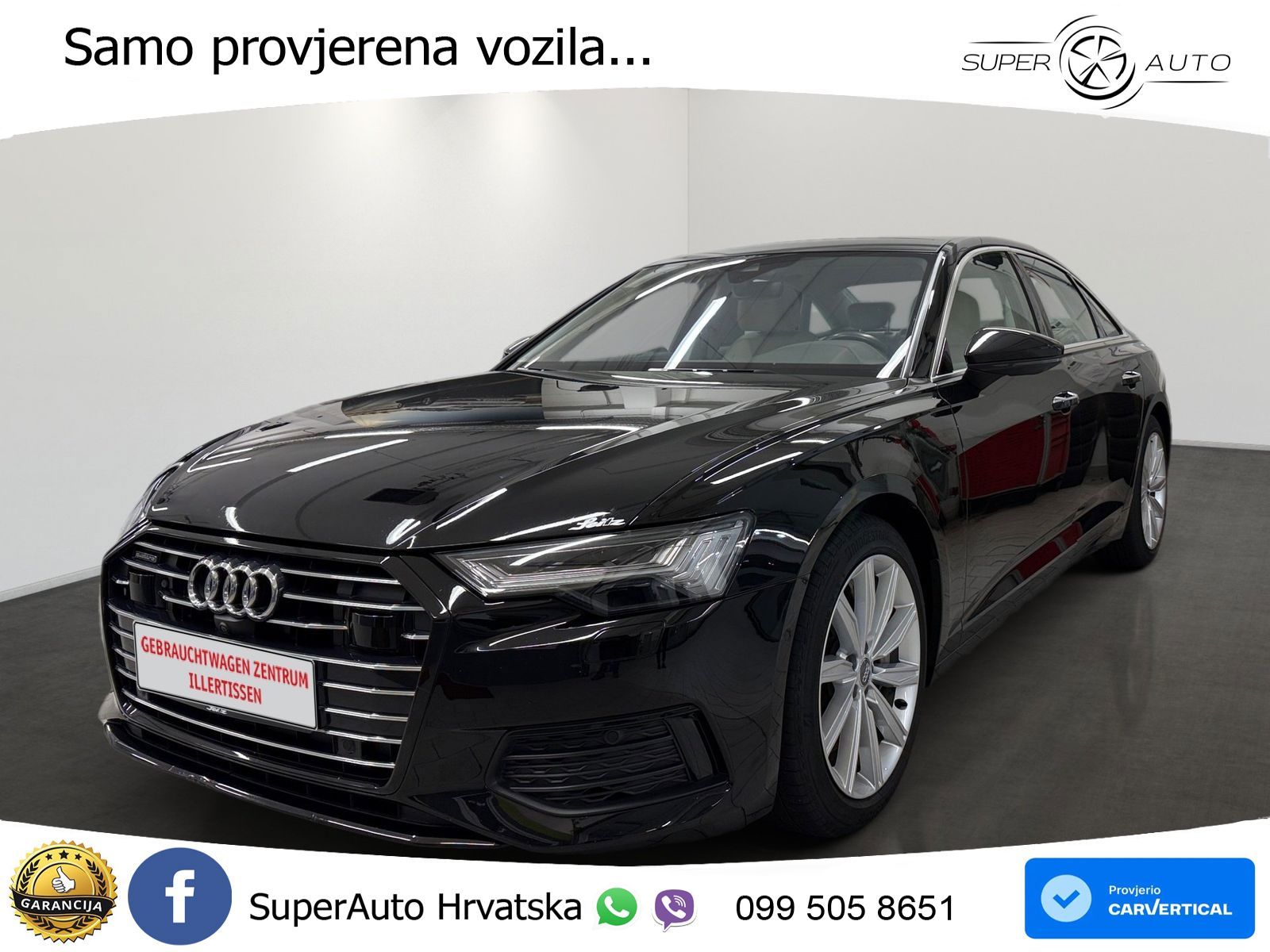 Audi A6 55 TFSI V6 (340 KS) quattro S tronic MATRIX+GR SJED+KAM