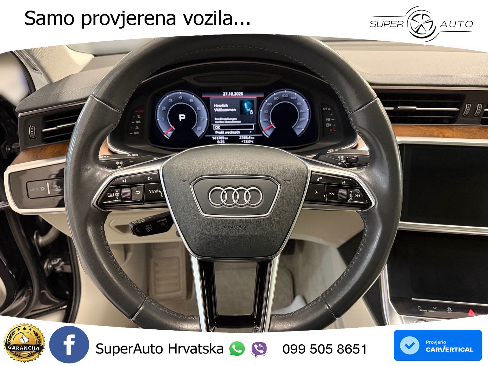 Audi A6 55 TFSI V6 (340 KS) quattro S tronic MATRIX+GR SJED+KAM