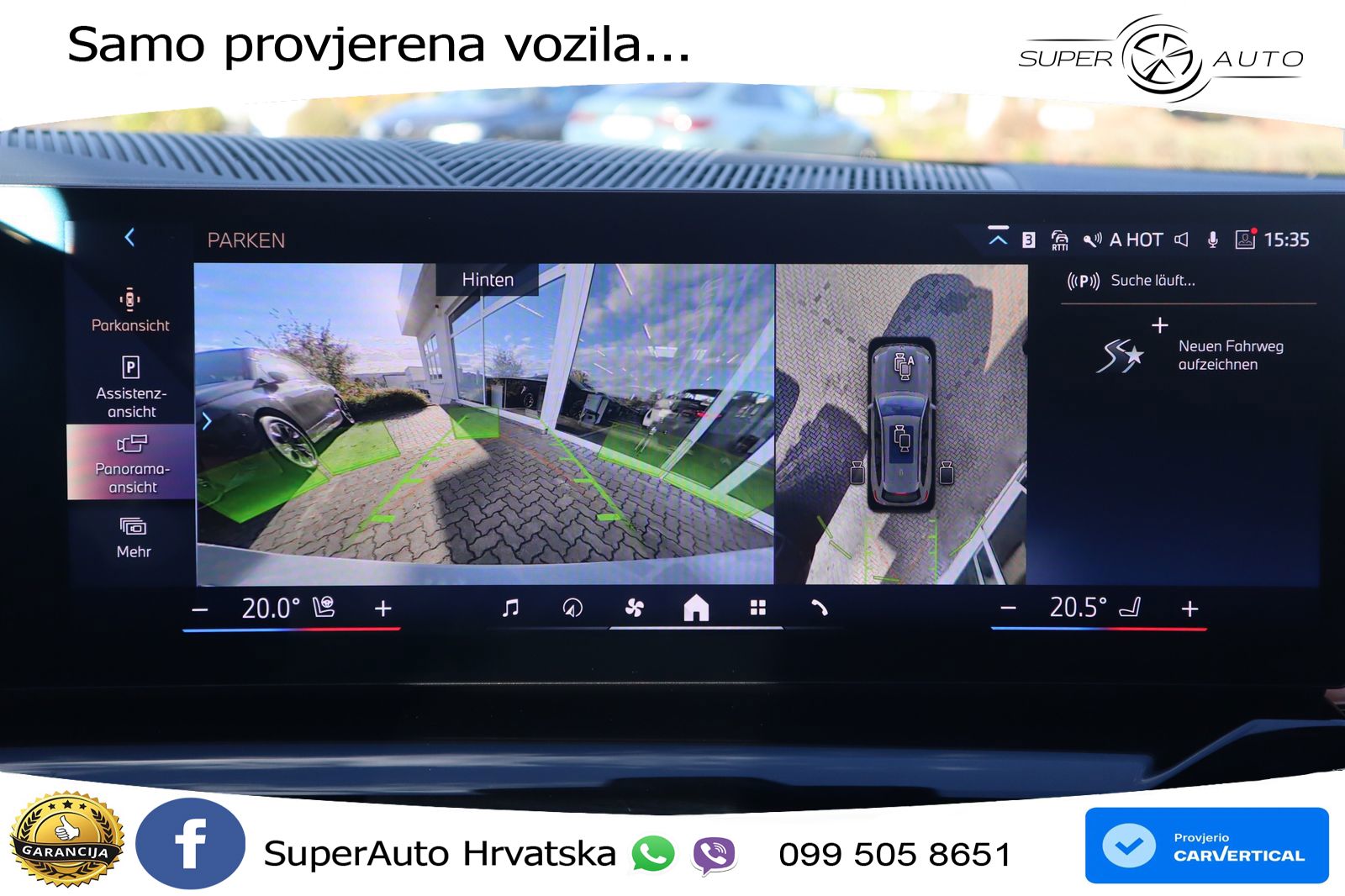 BMW 520d Touring (197 KS) Steptronic M Sport ACC+HEAD+4xGR SJED+360+PANO