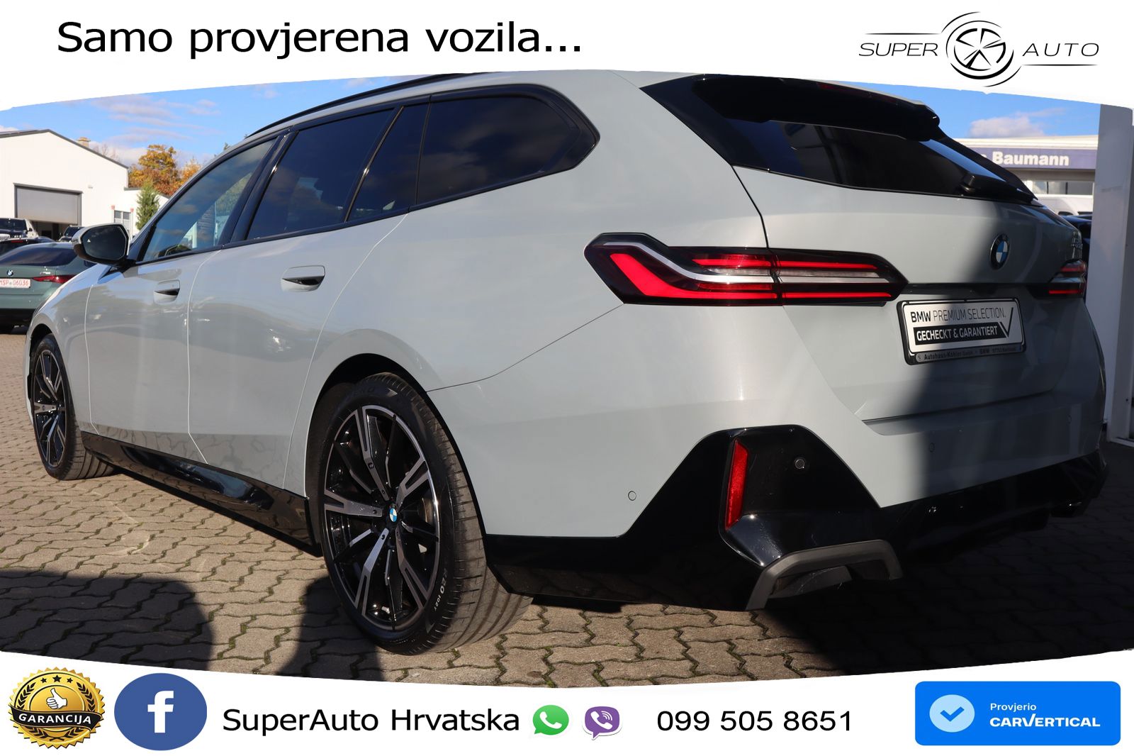 BMW 520d Touring (197 KS) Steptronic M Sport ACC+HEAD+4xGR SJED+360+PANO