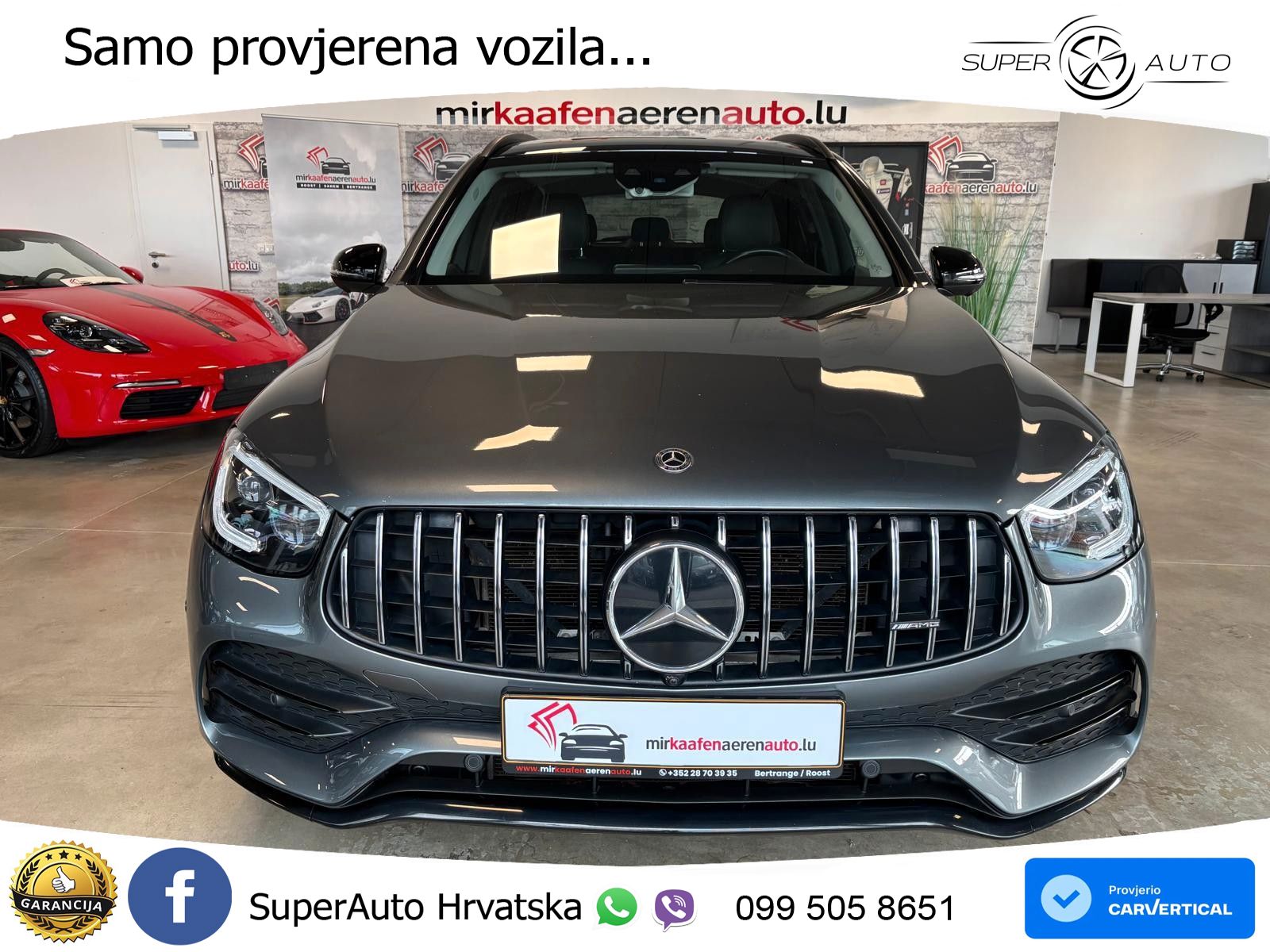Mercedes AMG GLC 43 V6 (390 KS) 4MATIC TCT LED+GR SJED+ACC