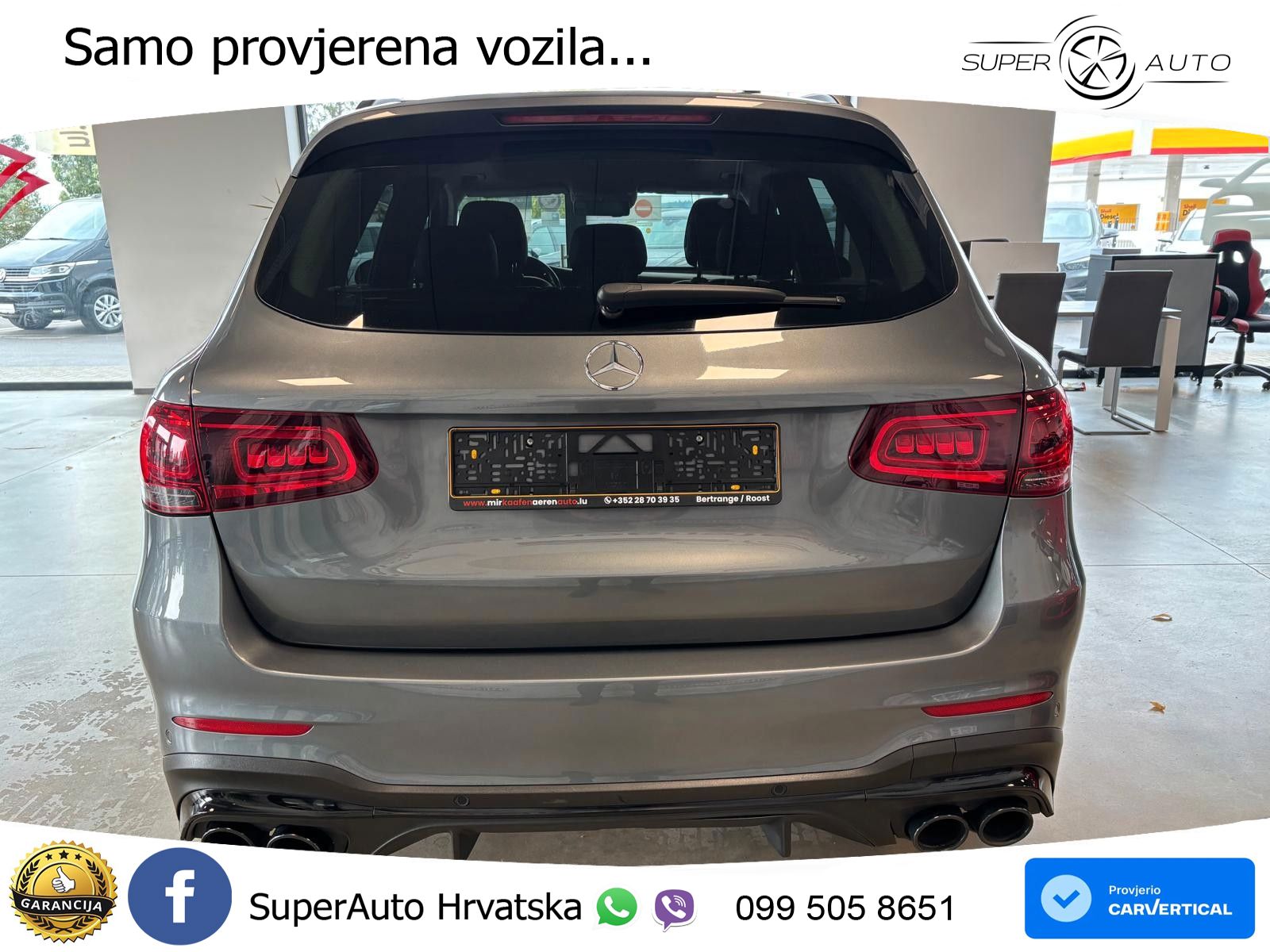 Mercedes AMG GLC 43 V6 (390 KS) 4MATIC TCT LED+GR SJED+ACC