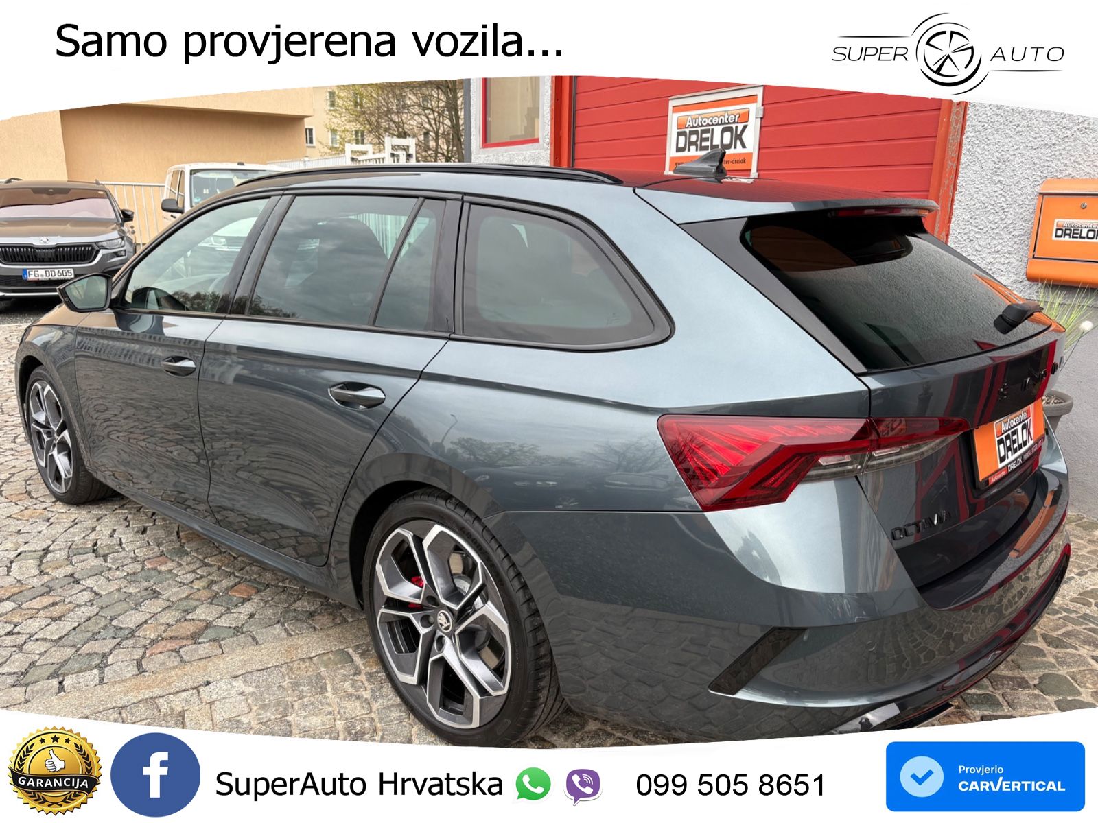 Škoda Octavia Combi RS 2.0 TSI (245 KS) DSG