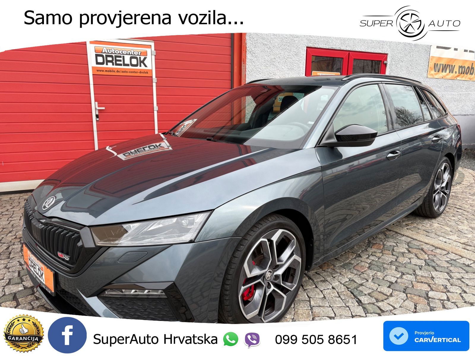 Škoda Octavia Combi RS 2.0 TSI (245 KS) DSG