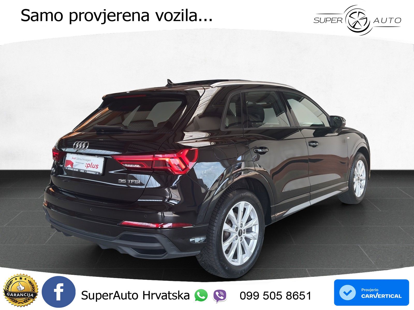 Audi Q3 35 TFSI (150 KS) S tronic S line LED+GR SJED+ACC