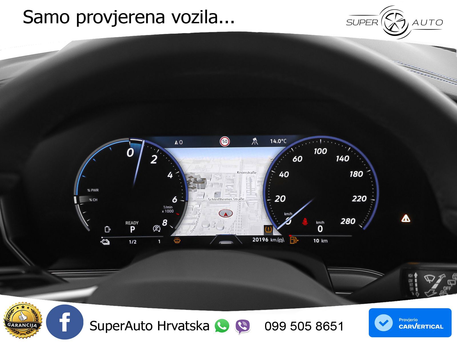 Volkswagen Touareg R 3.0 V6 TFSI (462 KS) 4MOTION Tiptronic ZRAČNI+ACC+4xGR SJED+KAM