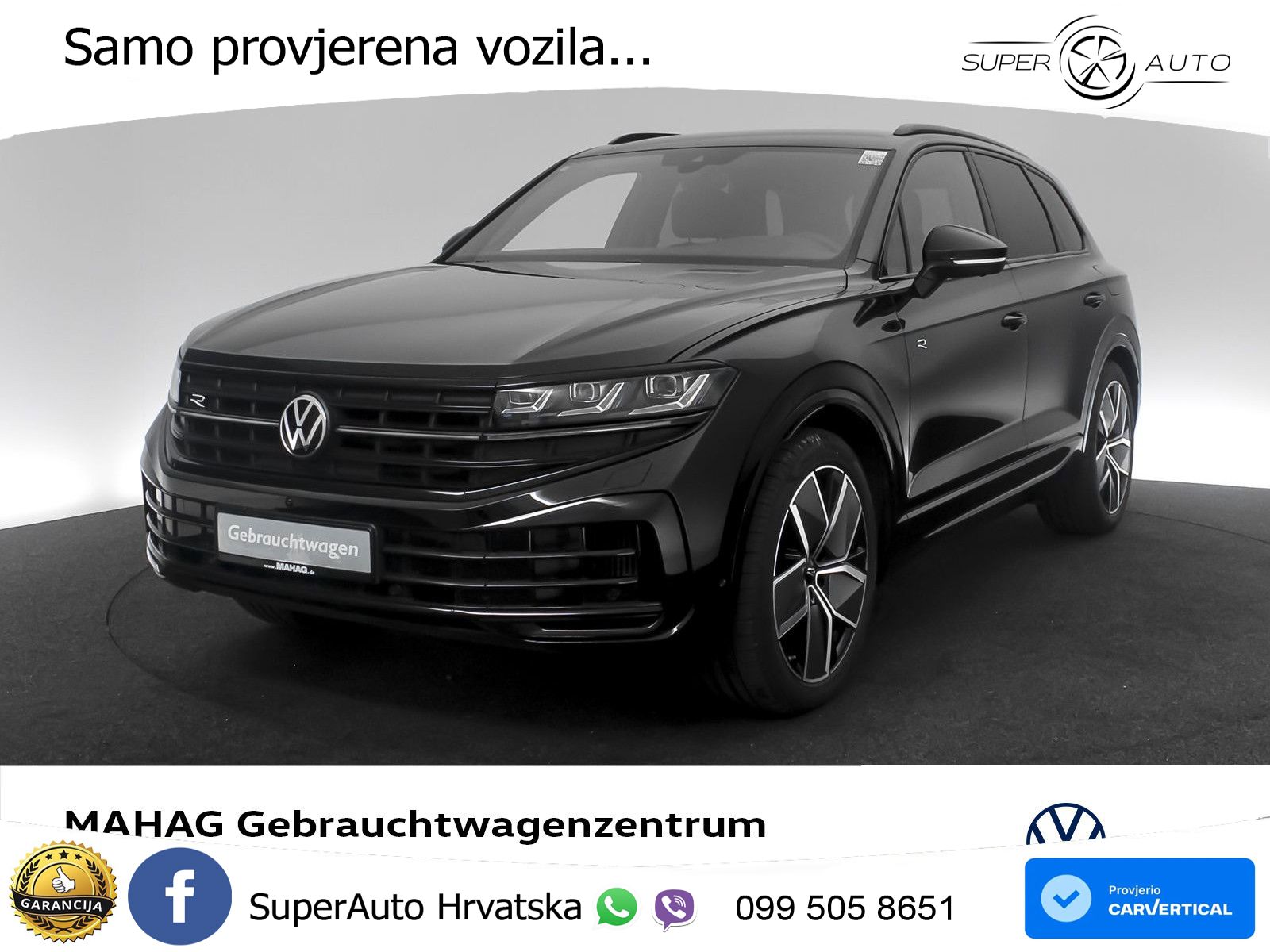 Volkswagen Touareg R 3.0 V6 TFSI (462 KS) 4MOTION Tiptronic ZRAČNI+ACC+4xGR SJED+KAM