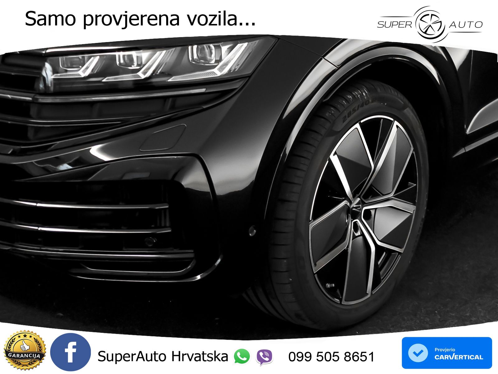 Volkswagen Touareg R 3.0 V6 TFSI (462 KS) 4MOTION Tiptronic ZRAČNI+ACC+4xGR SJED+KAM