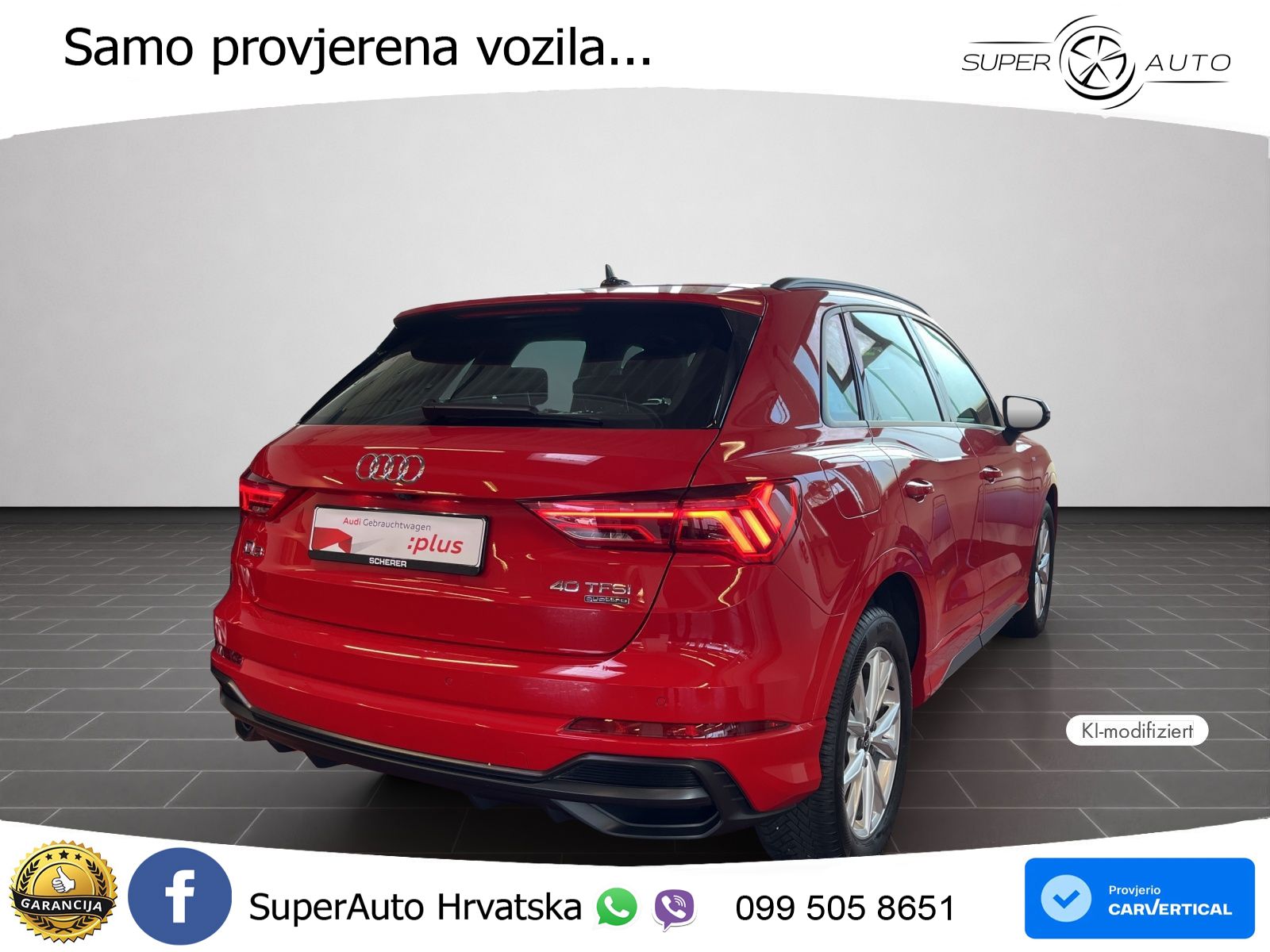 Audi Q3 40 TFSI (190 KS) quattro S tronic 2x S line