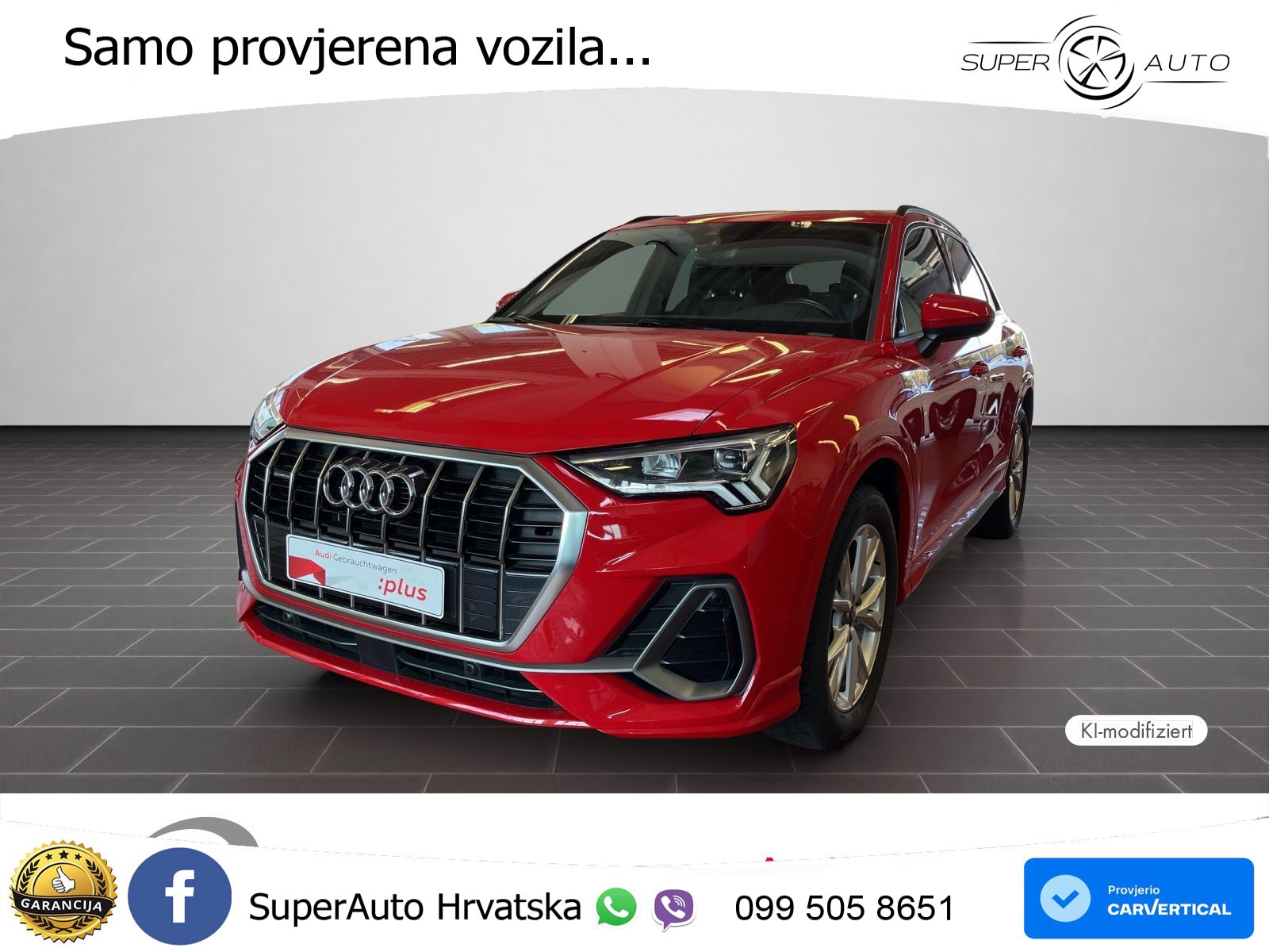 Audi Q3 40 TFSI (190 KS) quattro S tronic 2x S line