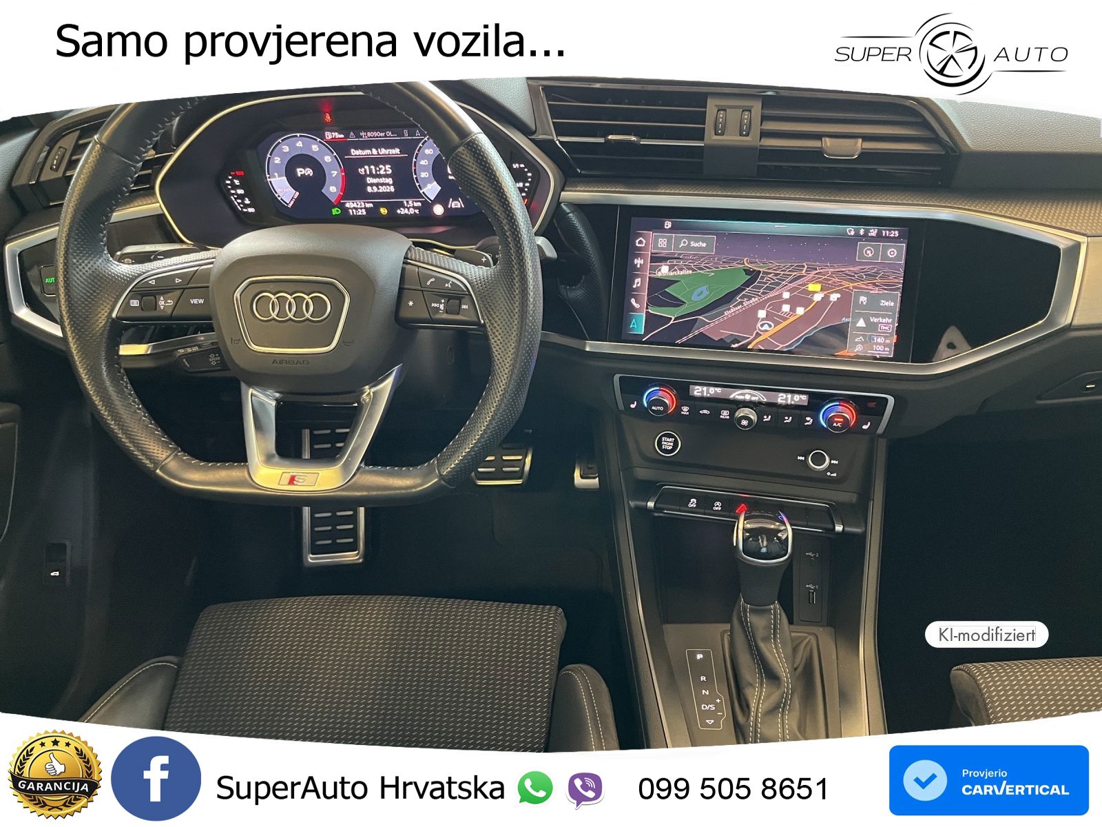 Audi Q3 40 TFSI (190 KS) quattro S tronic 2x S line