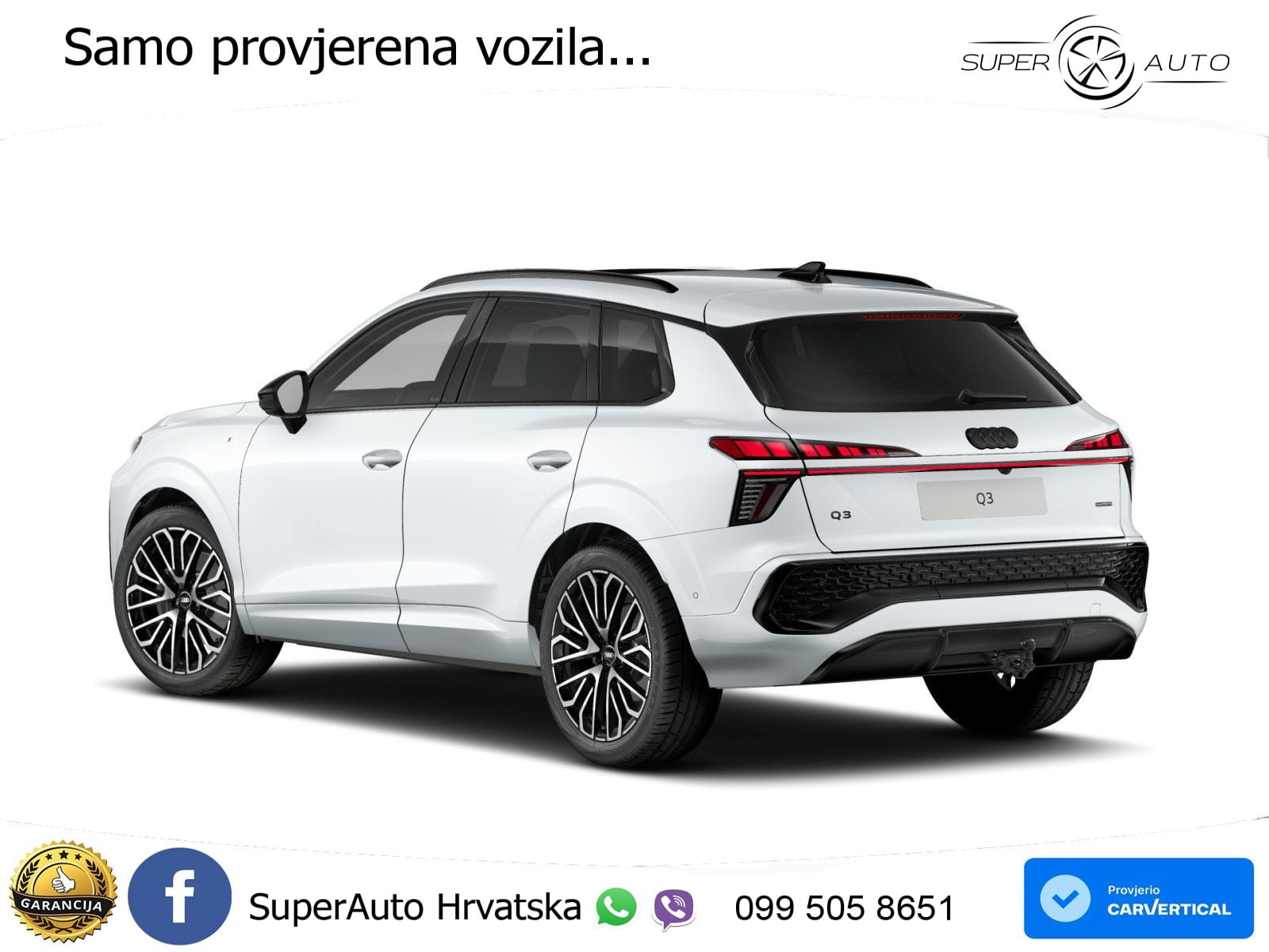 Audi Q3 2.0 TDI (193 KS) quattro S tronic S line LED+GR SJED+ACC
