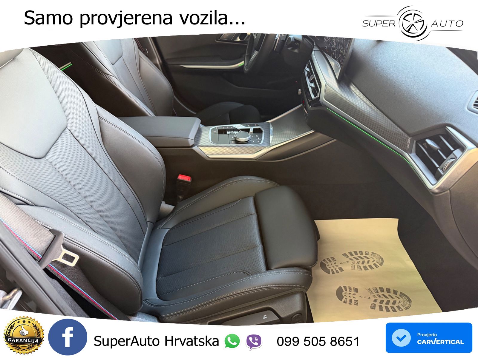 BMW 320d (190 KS) Steptronic M Sport LED+GR SJED+ACC
