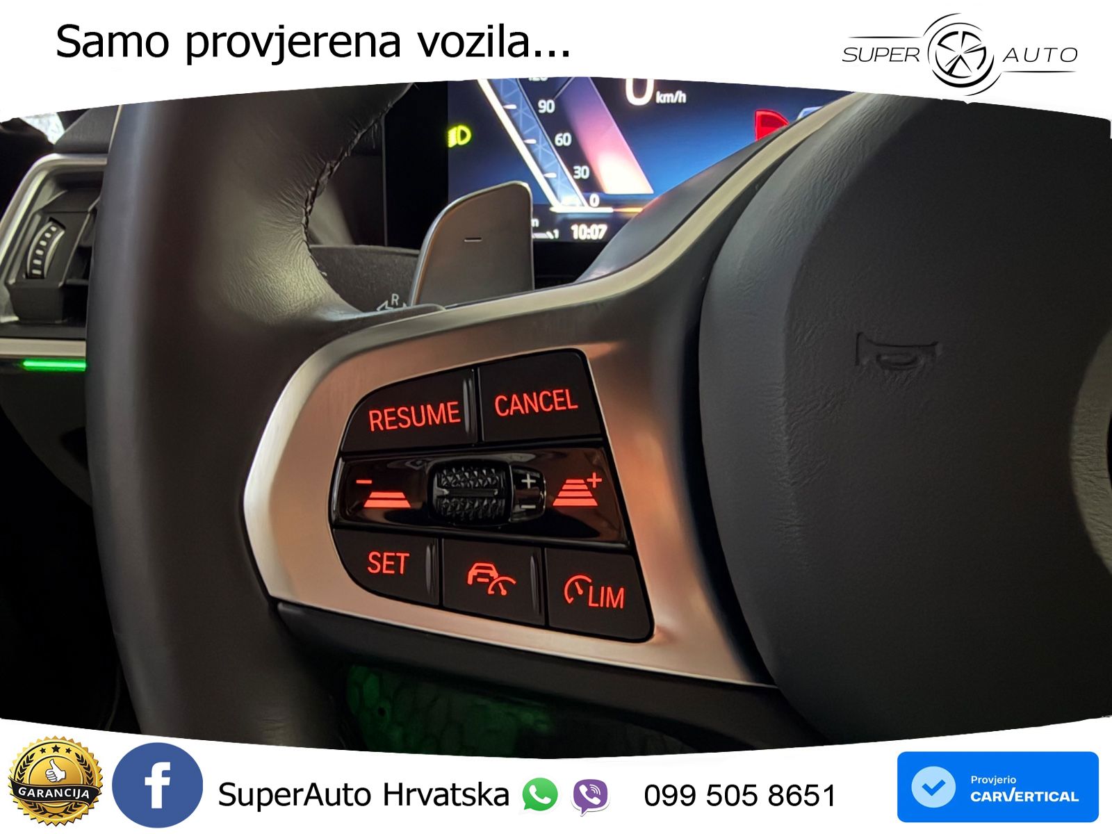 BMW 320d (190 KS) Steptronic M Sport LED+GR SJED+ACC