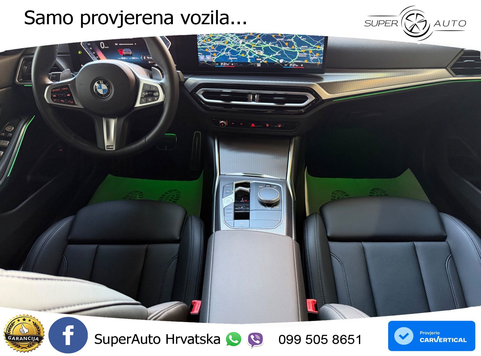 BMW 320d (190 KS) Steptronic M Sport LED+GR SJED+ACC