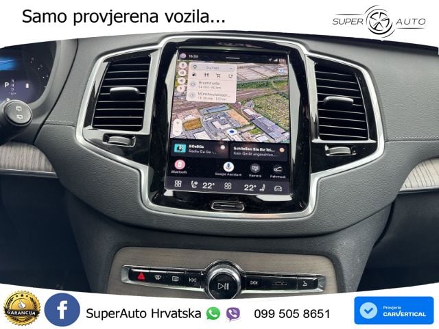 Volvo XC90 2.0 B5 Diesel AWD Automatic ACC+HEAD+4xGR SJED+360+PANO