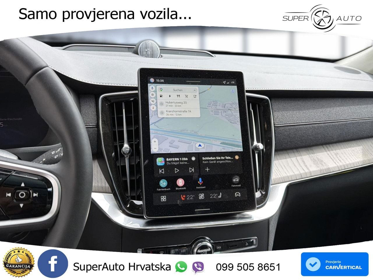Volvo XC90 2.0 T8 AWD Automatic MATRIX+GR SJED+KAM