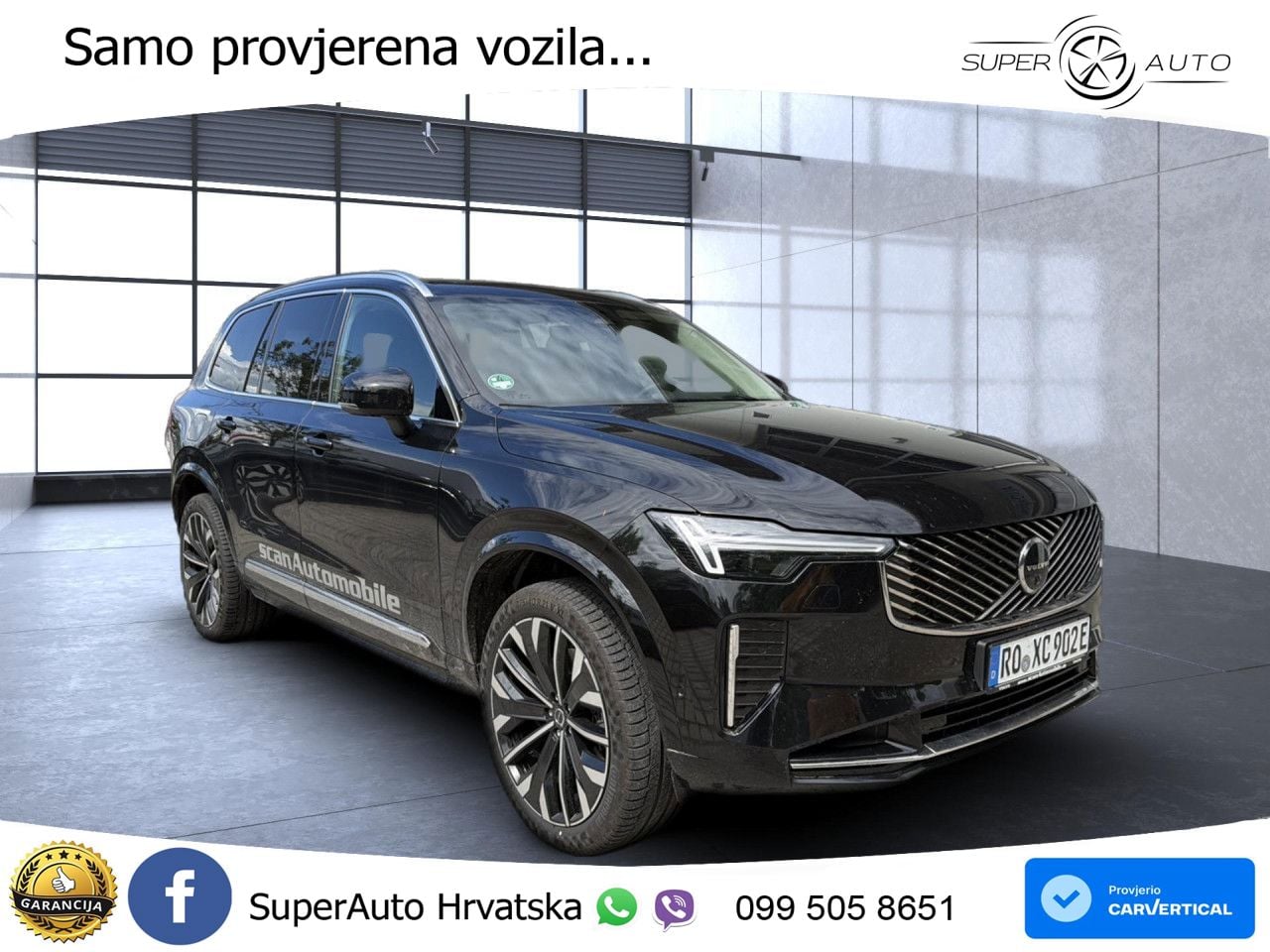 Volvo XC90 2.0 T8 AWD Automatic MATRIX+GR SJED+KAM