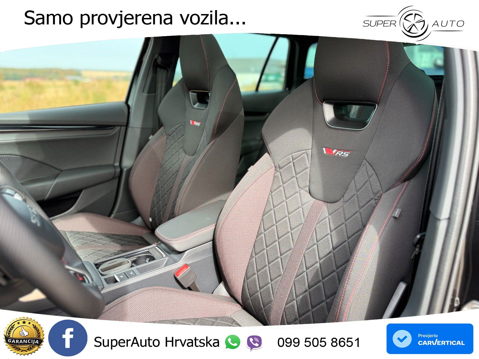 Škoda Octavia Combi RS 2.0 TSI (265 KS) DSG MATRIX+GR SJED+KAM