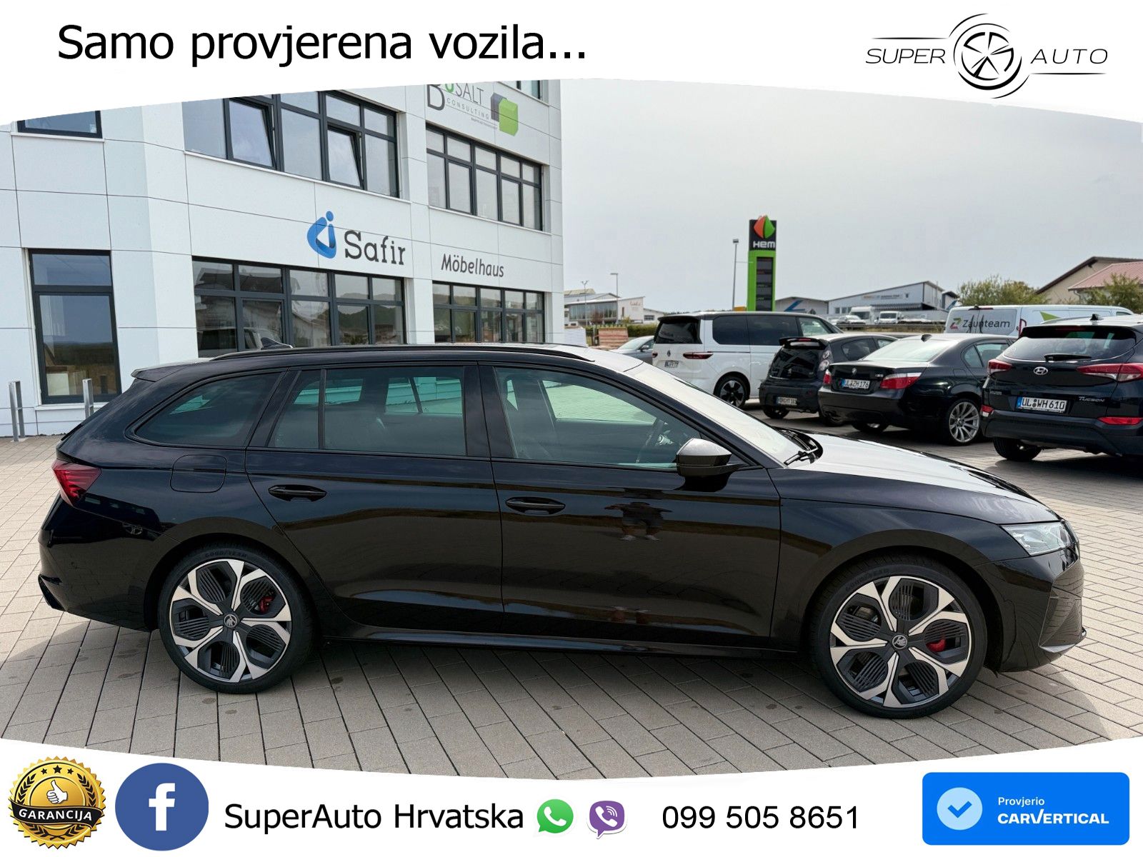 Škoda Octavia Combi RS 2.0 TSI (265 KS) DSG MATRIX+GR SJED+KAM